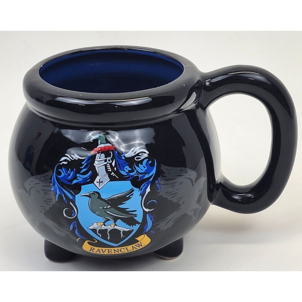 Harry Potter Ravenclaw 20oz Ceramic Cauldron Coffee Tea Mug Cup